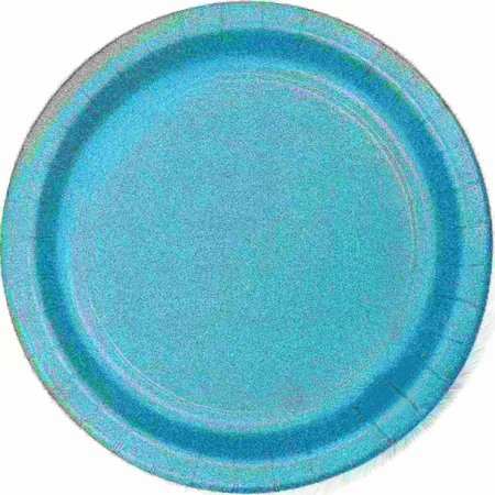 TOUCH OF COLOR 7" Bermuda Blue Dessert Plates 240 PK 791039B
